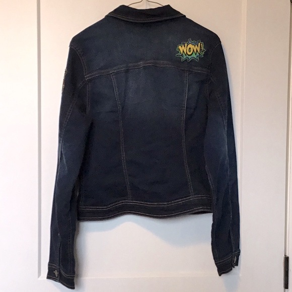 Suko stretch denim jacket size Large - Picture 5 of 6